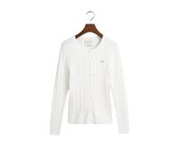 Cardigan en maille stretch femme Gant Blanc 2XL