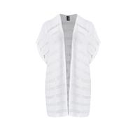 Cardigan en maille texturÃ©e femme Mat Fashion Blanc TU