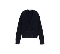 Cardigan en optique cache-cÅur femme Tom Tailor Bleu M