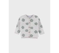 Cardigan En Tricot À Fleurs Beige 4A(104CM)