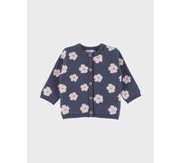 Cardigan En Tricot À Fleurs Es Bleu 6M(67CM)