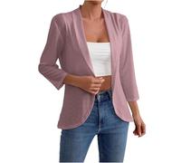 Cardigan en Tricot pour Femmes Manches Gilet Hiver Sport Pull Leopard Sweet sans Capuche Elegant Mode Sweatshirt Vetement Gilet Et Veste a Capuche Femme Rose L