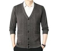 Cardigan épais et chaud à manches longues en laine tricotée pour l'automne et l'hiver, Ak31 comme illustré, XS