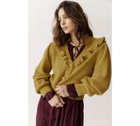 Cardigan femme Atelier Rêve Irsues Jaune XS