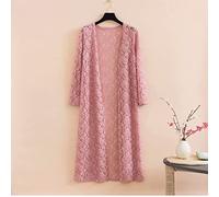 Cardigan Femme, Boléro En Dentelle Florale Pour Femme Cardigans Longs Cascade D'Été Shrug Top Dames Manches Longues Shrug Blouse Top Évider Veste Légère Voir À Travers La Couverture Pour La R