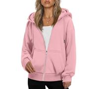 Cardigan Femme Court Gilet Court d'hiver pour Hiver Laine Sweet Grande Taille Chic Col Pull Automne Parka Grande Taille Léger Les Veste Polaire Femme Chic Rose S
