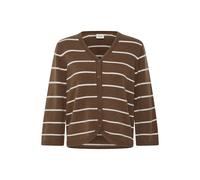 Cardigan femme fransa Bitte 3 Marron XL