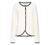 Ichi - CA Strik Cardigan - Femme - Pulls - Blanc - Taille: 40 FR