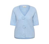 KAFFE CURVE Cardigan 'KCrosa' bleu chiné, Taille L