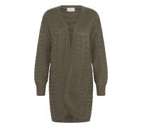 Kaffe Cardigan 'KAEmria' olive, Taille L