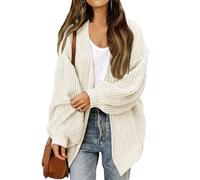 Cardigan Femme Long Gilet Polaire Femme Grosse Maille Sport Top Crochet Cardigan Sexy Grande Taille Haut Casual Uni Dentelle Automne Blouses Vêtements 2#Beige XXL
