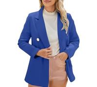 Cardigan Femme Noir Mi Saison Zippée Matelassée Laine Sweet sans Capuche Manches Veste Automne Cardigan Chaud Hiver Pull Chemise Femme 2 en 1 Gilet Hiver Bleu Royal XXL