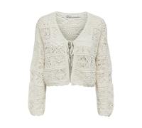 ONLY Cardigan ONLBEACH Cloud Dancer blanc cassé Taille M