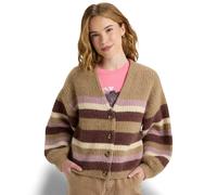 Cardigan femme Roxy Marble Tiles Stripe Marron L