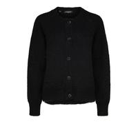 Cardigan femme - SELECTED - Lulu knit - Noir - Col classique - XS XS