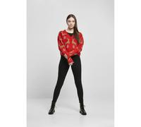 Urban Classics – Pull oversize de Noël – Rouge Taille S Femme