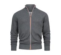 Cardigan homme Kronstadt KSErik cardigan zippé pull col zippé