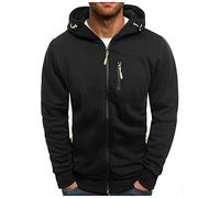 Cardigan Homme Zippé à Capuche - Veste de Travail Mode Slim - Sweat Veste