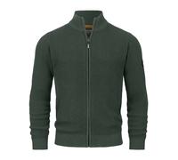 Indicode Hommes INLayton Cardigan | Gilet à col Montant Army XL
