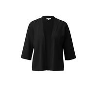 Cardigan lÃ©ger Ã manches 3/4 et coupe dÃ©contractÃ©e femme s.Oliver Noir 48