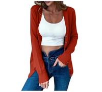 Cardigan léger à Ouverture sur Le Devant pour Femme, associé à Une Couche intérieure Blanche et Un Jean, incarne Le Style Estival la Fois Tendance et décontracté