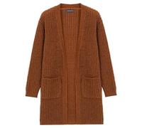 Cardigan Long à Col Châle pour Hommes Pull en Maille épaisse,Veste Cardigan Ouverte sur Le Devant,Cardigans Classiques à Manches Longues Pull Chaud épais Pull Automne Hiver Manteau d'extérieur,M