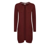 Cardigan long femme Pulz Jeans Sara Rouge M
