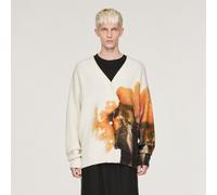 Cardigan maille graphique Y-3 Core White / Multicolor M