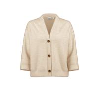 Cardigan manches 3/4 en maille duveteuse femme COMMA Beige 34