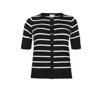 Cardigan manches courtes femme KAFFE Curve Lizzy Noir M