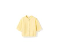 Cardigan manches courtes femme Noella Kae Jaune M/L