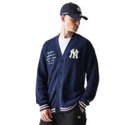 Cardigan New Era MLB Collegiate Script New York Yankees Bleu M