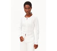 CARDIGAN POINTELLE | 100 % coton biologique - blanc (L)