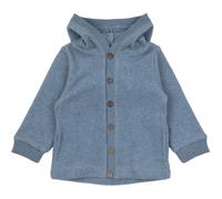 Cardigan Polaire Ã capuche bÃ©bÃ© Mikk-Line Bleu 18 mois