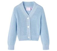 Cardigan Pour Enfants Tricoté Bleu 92