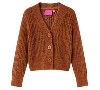 Cardigan pour enfants tricoté cognac 92/104/116/128/140 3-4 ans