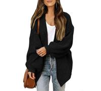 Cardigan pour Femme Maille Ouvert Manches Lanternes Été Cardigan | Ouverture devant, manches lanternes, coupe loose pour liberté de mouvement totale