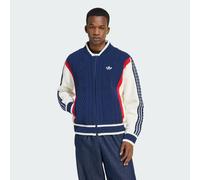 CARDIGAN RÉTRO REMIX Night Indigo / Off White / Better Scarlet XS