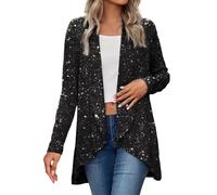 Cardigan rouge pour femme grande taille - Cardigan d'été léger à manches longues - Cardigans d'été légers Cardigans longs pour femmes vestes décontractées vestes courtes vestes d'été vestes