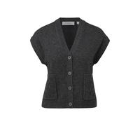Cardigan sans manhes à poches plaquées femme COMMA Gris 40