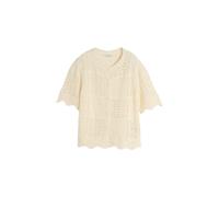 Cardigan structurÃ© mÃ©lange femme Tom Tailor Blanc L