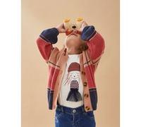 Cardigan tricot, tricolore 6M