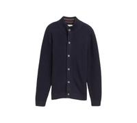 Cardigan tricotÃ© boutonnÃ© en maille Tom Tailor Bleu M