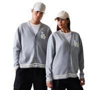 New Era MLB KNIT CARDIGAN LOS ANGELES DODGERS men Zippers & Cardigans grey taille: XL