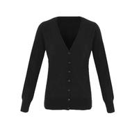 Cardigan Vee Neck Pour Femmes Premier En Acrylique Facile À Entretenir