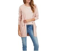 Cardigan Vila Ril Open Rosa pour Femme - VILA - Ril Open - Rose - Femme - Col V S