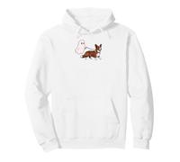 Cardigan Welsh Corgi Red Brindle Halloween Sweat à Capuche
