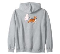 Cardigan Welsh Corgi Red Halloween Sweat à Capuche