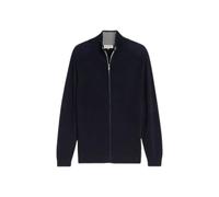 Cardigan zippÃ© basique maille Tom Tailor Bleu L
