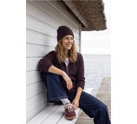 Cardigan zippé à col montant